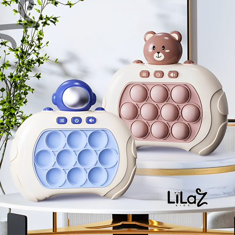 Pop It Game Eletrônico Infantil Anti- Stress Lilaz Kids