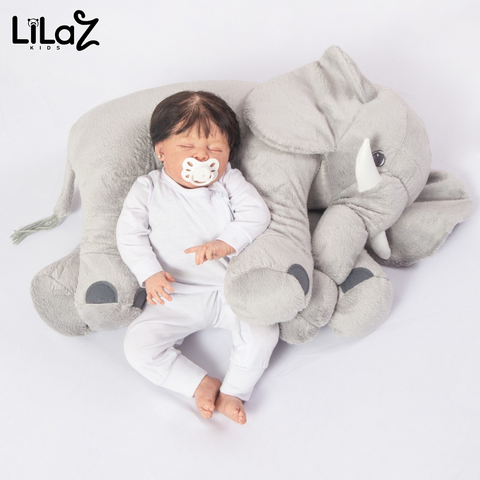 Almofada Travesseiro Apoio Elefante - Lilaz Kids