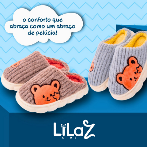 Pantufa Chinelo De Casa Masculina Feminina - Lilaz Kids