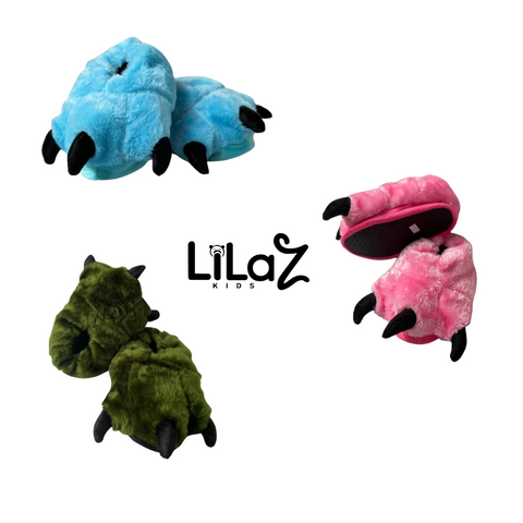 Pantufa Garra Monstros Infantil - Lilaz Kids