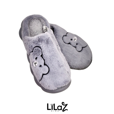 Pantufa de Ursinho Inverno - Lilaz Kids