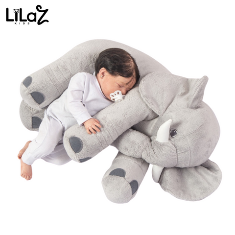 Almofada Travesseiro Apoio Elefante - Lilaz Kids
