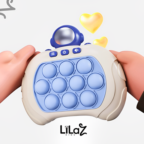Pop It Game Eletrônico Infantil Anti- Stress Lilaz Kids