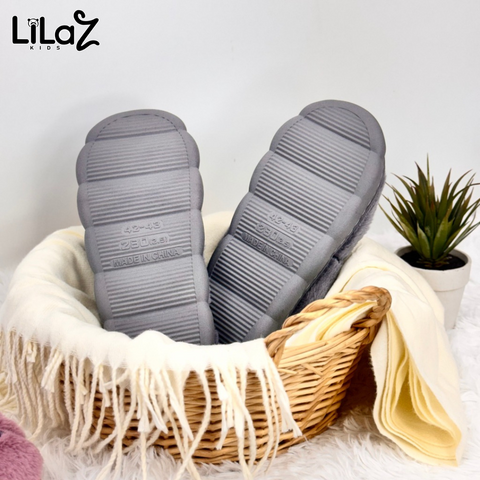 Pantufa de Ursinho Inverno - Lilaz Kids