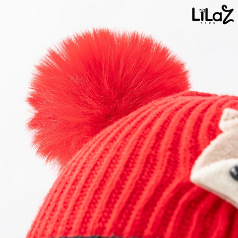 Gorro Touca Longo Infantil Raposa - Lilaz Kids