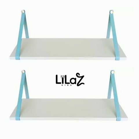 Kit 2 Prateleiras MDF Ideal Para Decoração/Quarto - Lilaz Kids