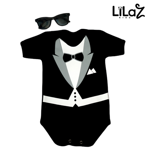 Body Chefinho Infantil Menino - Lilaz Kids