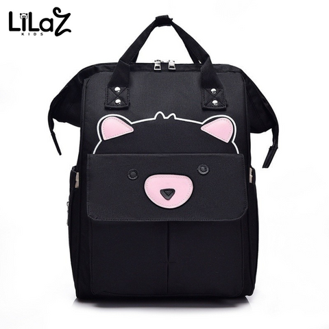Mochila Bolsa Maternidade Urso - Lilaz Kids