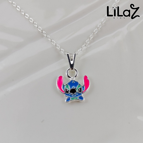 Colar e Brincos Infantil Stitch - Lilaz Kids